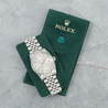 Rolex Datejust 36 Argento Jubilee 16234 Silver Lining